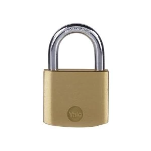 Image of Yale Locks Brass Padlock 40mm