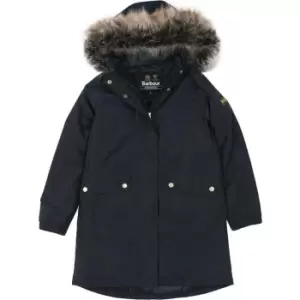 Image of Barbour International Girls Blanca Jacket - Black