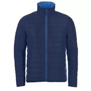 Image of SOLS Mens Ride Padded Water Repellent Jacket (M) (Navy)