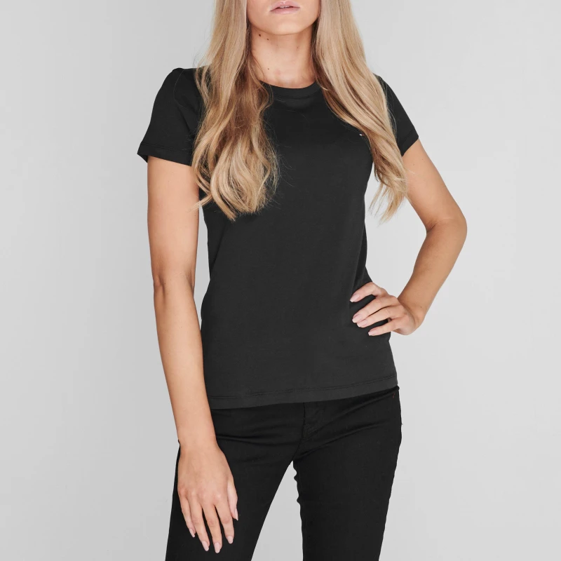 Image of Tommy Hilfiger Heritage Crew Neck T Shirt - Black 6