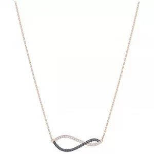 Image of Ladies Swarovski Rose Gold Plated Lemon Necklace