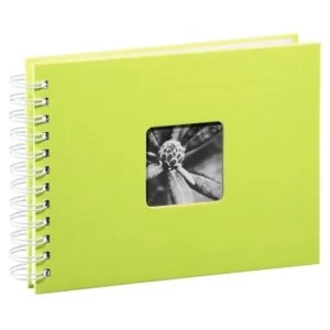Image of Hama Photo Album with 50 Black Pages 25 Sheets 24 x 17 cm, with Cut-Out for Insertable...