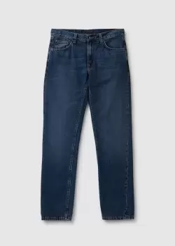 Image of Nudie Mens Gritty Jackson Jeans In Blue Slate