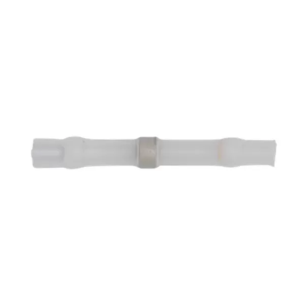Image of Sealey WTSSB25 Heat Shrink Butt Connector Solder Terminal 24-22 AWG White