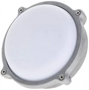 Image of Timeguard 7W Round Die Cast LED Bulkhead - Daylight - LEDBHR7W