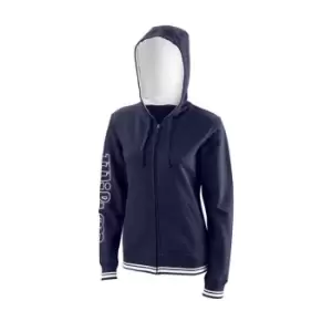 Image of Wilson Team Zip Hoodie Womens - Blue