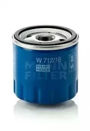 Image of Oil Filter W712/16 By Mann