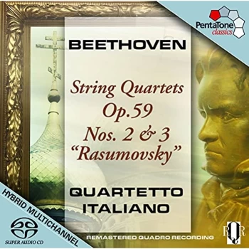 Image of Ludwig van Beethoven - Beethoven: String Quartets, Op. 59, Nos 2 and 3, 'Rasumovsky' CD