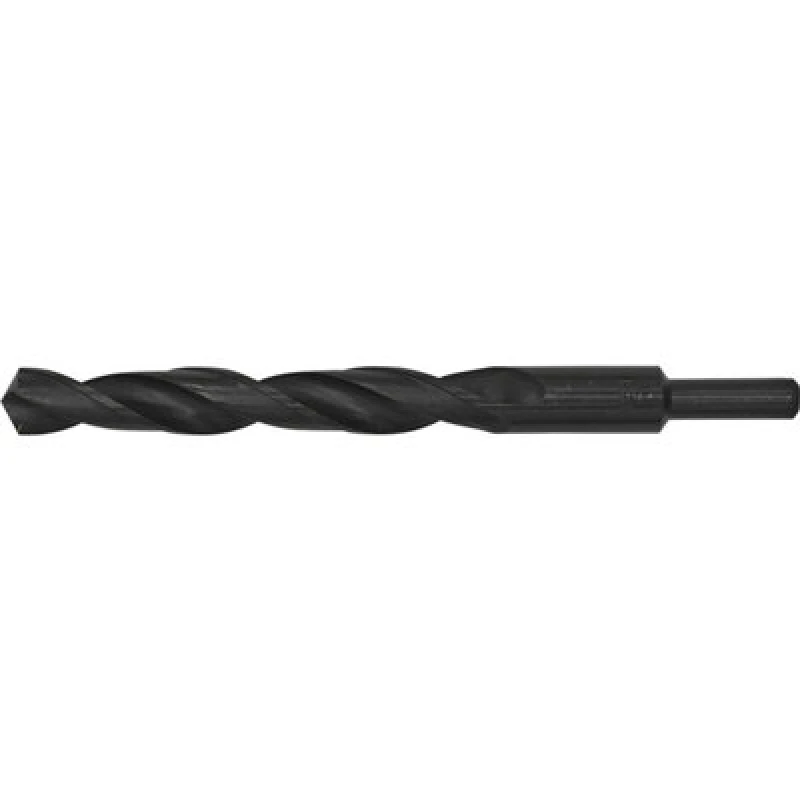 Image of Loops 13 x 150mm HSS Roll Forged Blacksmith Drill Bit - Reduced Shank - 100mm Flute Black