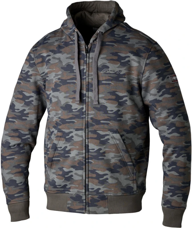 Image of RST Zip Through Urban Hoodie Camo Size L