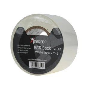 Image of Precision SGR Sock Tape 38mm (Pack of 5) - White