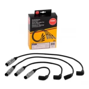 Image of NGK Ignition Lead Set AUDI,VW,SKODA 7044 06A905409F,06A905409L,06A905409P Ignition Cable Set,Ignition Wire Set,Ignition Cable Kit,Ignition Lead Kit