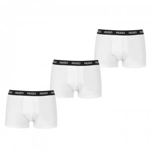 Image of Hugo Boss 3 Pack Trunks White Size L Men