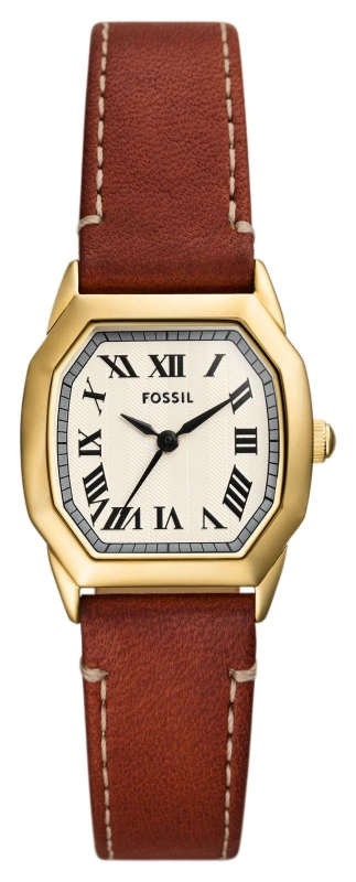 Image of Fossil ES5364 Harlow Brown Leather Strap Watch - W10364