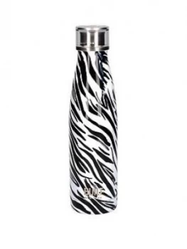 Image of Built Hydration Double Walled Stainless Steel Water Bottle ; Zebra Print