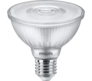 Image of Philips Master Value LED 9.5W-75W ES E27 PAR30 R95 3000K Dimmable Bulb - Warm White - 76862100