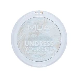 Image of MUA Undress Your Skin Highlighting Powder -Pearlescent Sheen White