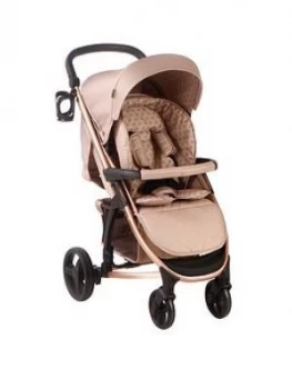 Image of My Babiie Dreamiie Mb200 Mocha Monogram Pushchair