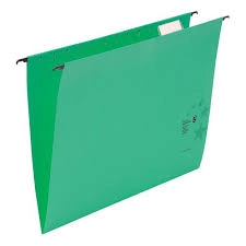 Image of 5 Star Suspension File Manilla Heavyweight with Tabs and Inserts Foolscap Green Pack of 50