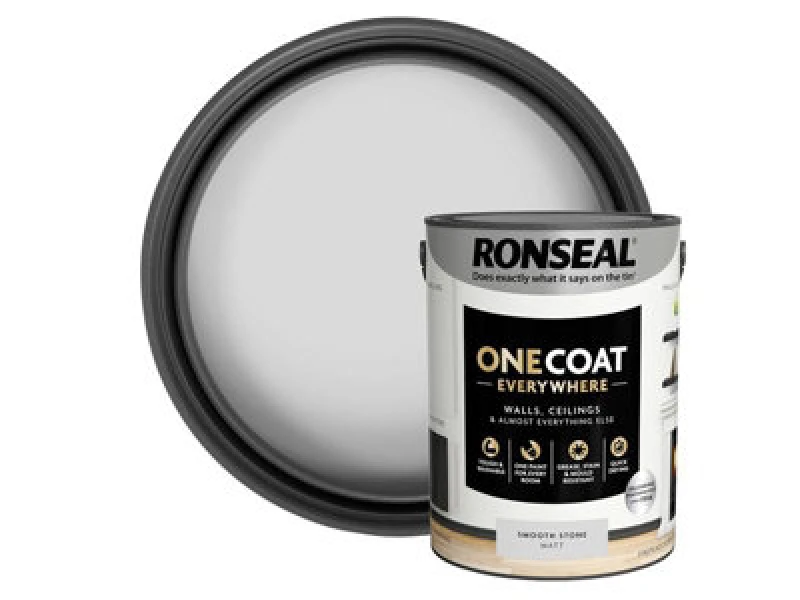Image of Ronseal KCB.7015103.12704.81 OneCoat EverywhereIndoor Smooth Stone... KCB.7015103.12704.81