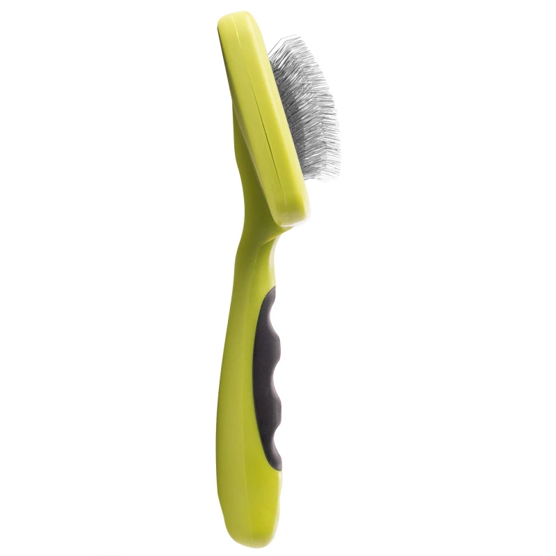 Image of Bunty Bunty Slicker Dog Cat Pet Grooming Brush Brushes Large Green 17374301001