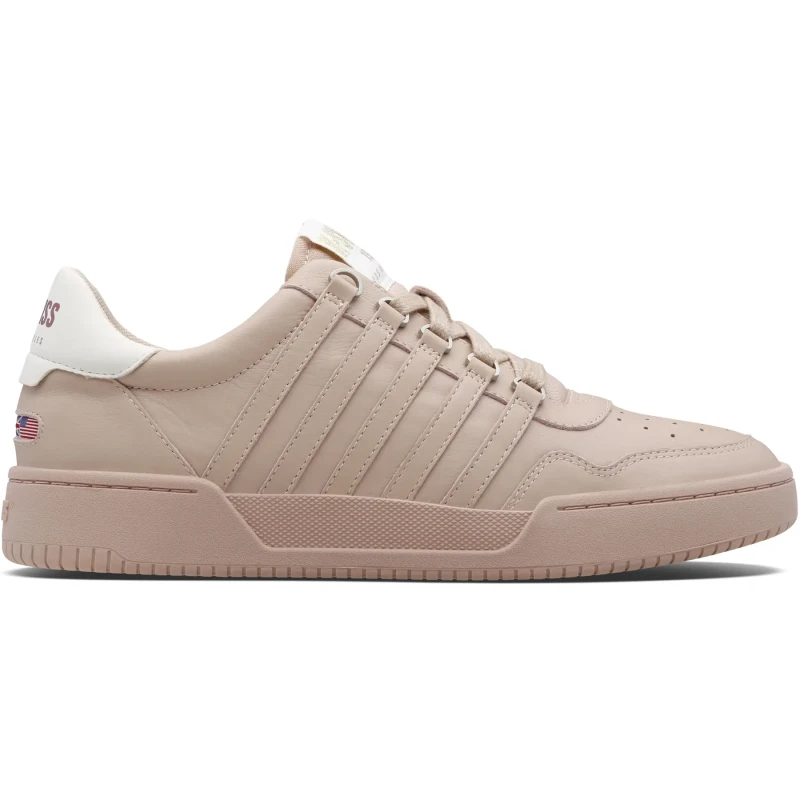 Image of K-SWISS Womens Trainers K-Swiss Lawn Court Lth Rose Female 36