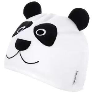 Image of Trespass Childrens/Kids Bamboo Panda Design Beanie Hat (2/4 Years) (White)