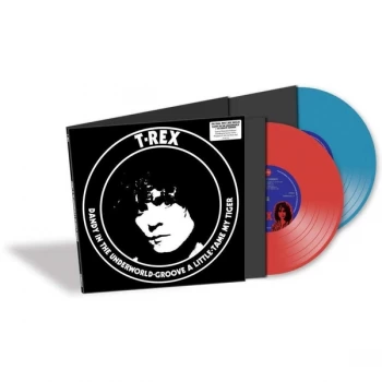 Image of T. Rex - Dandy In The Underworld Red & Blue Vinyl