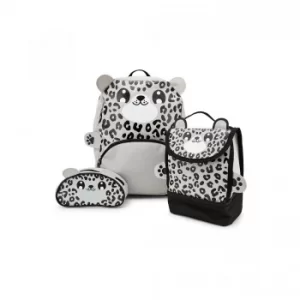 Image of Baby Animal Snow Leopard Backpack, Lunchbag and Pencil Case Set