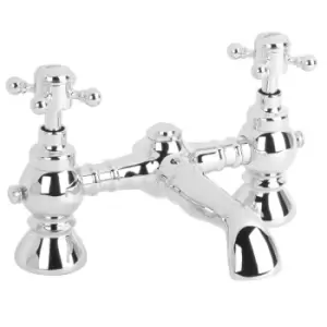 Image of Chrome Bath Mixer Tap - Oxford