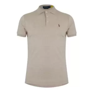 Image of Polo Ralph Lauren Pima Polo Shirt - Beige