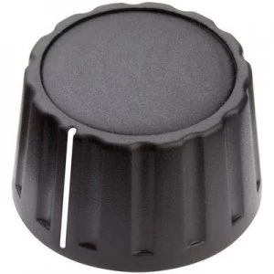 Image of Control knob hand Black x H 28mm x 17mm Mentor