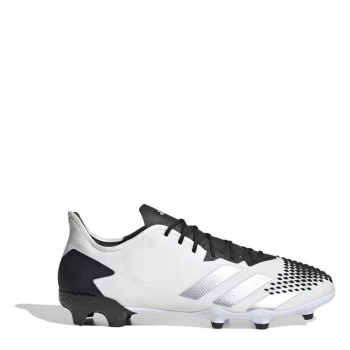 Image of adidas Predator 20.2 Football Boots Firm Ground - White