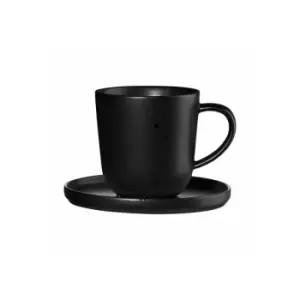 Image of Espresso cup with a saucer Asa Selection Coppa Kuro, 80 ml