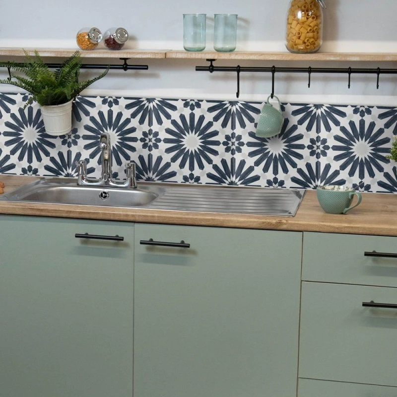 Image of Quadrostyle Premium Wall & Tile Stickers Stellino Blue unisex 0.27 SQM