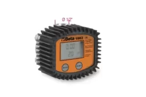 Image of Beta Tools 1883 Digital Litre Counter for Oil 0.35L/min 50 bar 018830035