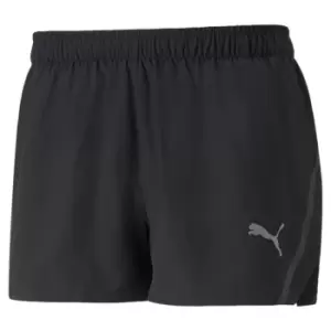 Image of Puma Split Shorts Mens - Black