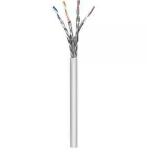 Image of Intellinet Network Bulk Cat7 Cable 23 AWG Solid Wire Grey 305m S/FTP LSZH CPR-Dca Rated Drum