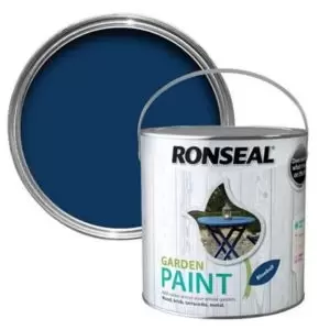 Image of Ronseal Garden Bluebell Matt Metal & Wood Paint, 2.5L