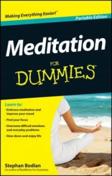 Image of Meditation for Dummies Portable Edition by Sb Bodain Paperback