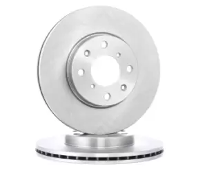 Image of RIDEX Brake disc 82B0056 Brake rotor,Brake discs OPEL,SUZUKI,VAUXHALL,AGILA (B) (H08),SWIFT III (MZ, EZ),SPLASH,Agila Mk II (B) (H08)