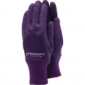Image of Town and Country Master Garden Ladies Aubergine Gloves M