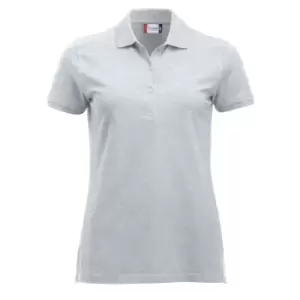 Image of Clique Womens/Ladies Classic Marion Short-Sleeved Polo Shirt (L) (Ash)