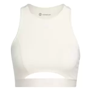 Image of adidas Cut Out Bra Womens - White