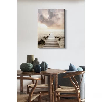 Image of Kanvas Tablo (50 x 70) - 42 Multicolor Decorative Canvas Painting