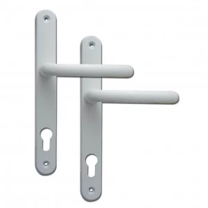 Image of Fab and Fix 92pz Ashford uPVC Door Handles - 243mm 211mm fixings