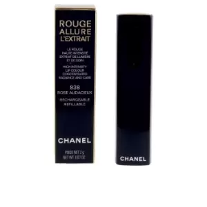 Image of CHANEL ROUGE ALLURE L EXTRAIT lipstick #rose audacieux-838