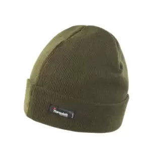 Image of Result Unisex Lightweight Thermal Winter Thinsulate Hat (3M 40g) (One Size) (Olive)