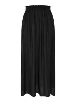 Image of ONLY Paperbag Maxi Skirt Women Black