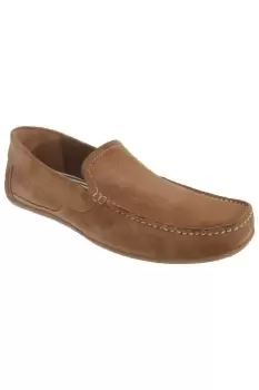 Image of Real Suede Moccasin Auto Shoes